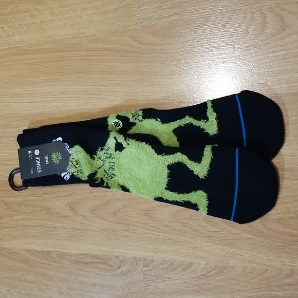 Stance The Grinch socks medium NWT - Picture 2 of 8